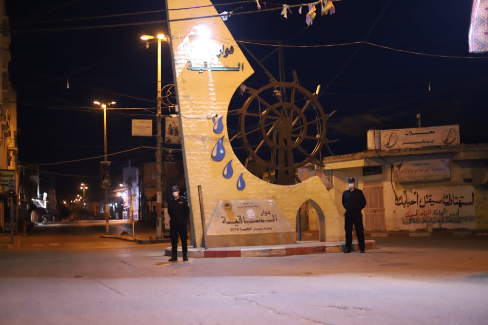 سريان الإغلاق الشامل وحظر التجوال في قطاع غزة  