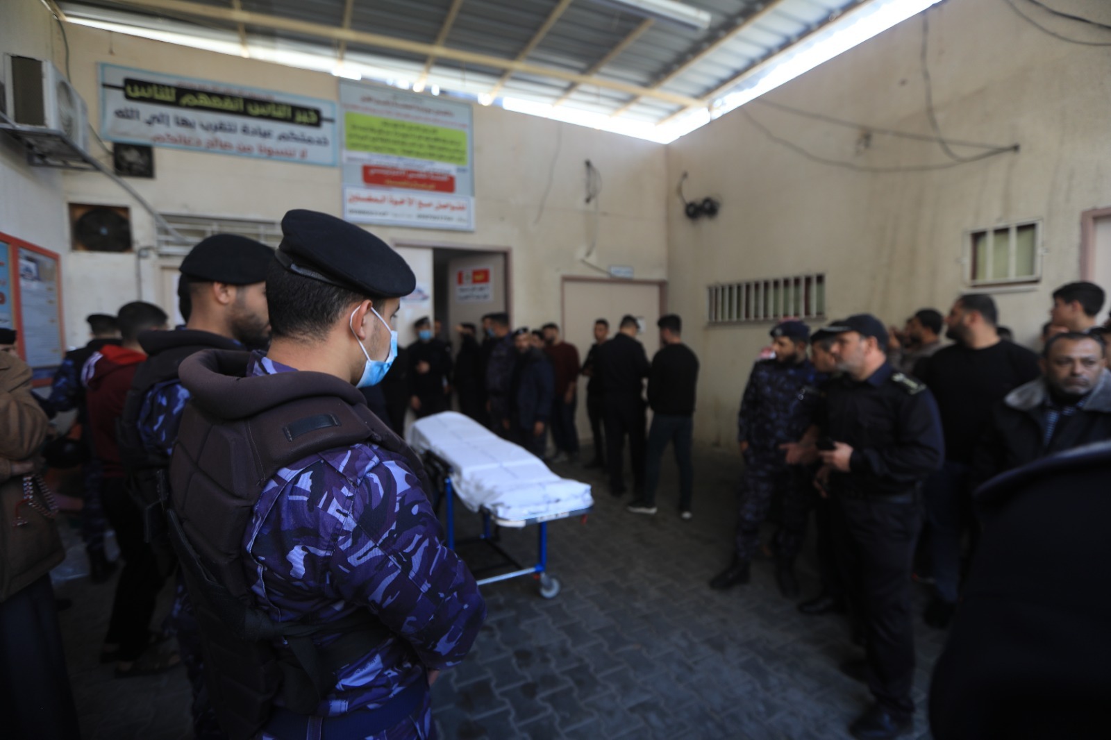 "أجهزة الداخلية" تؤمن جنازة تشييع ضحايا حريق جباليا