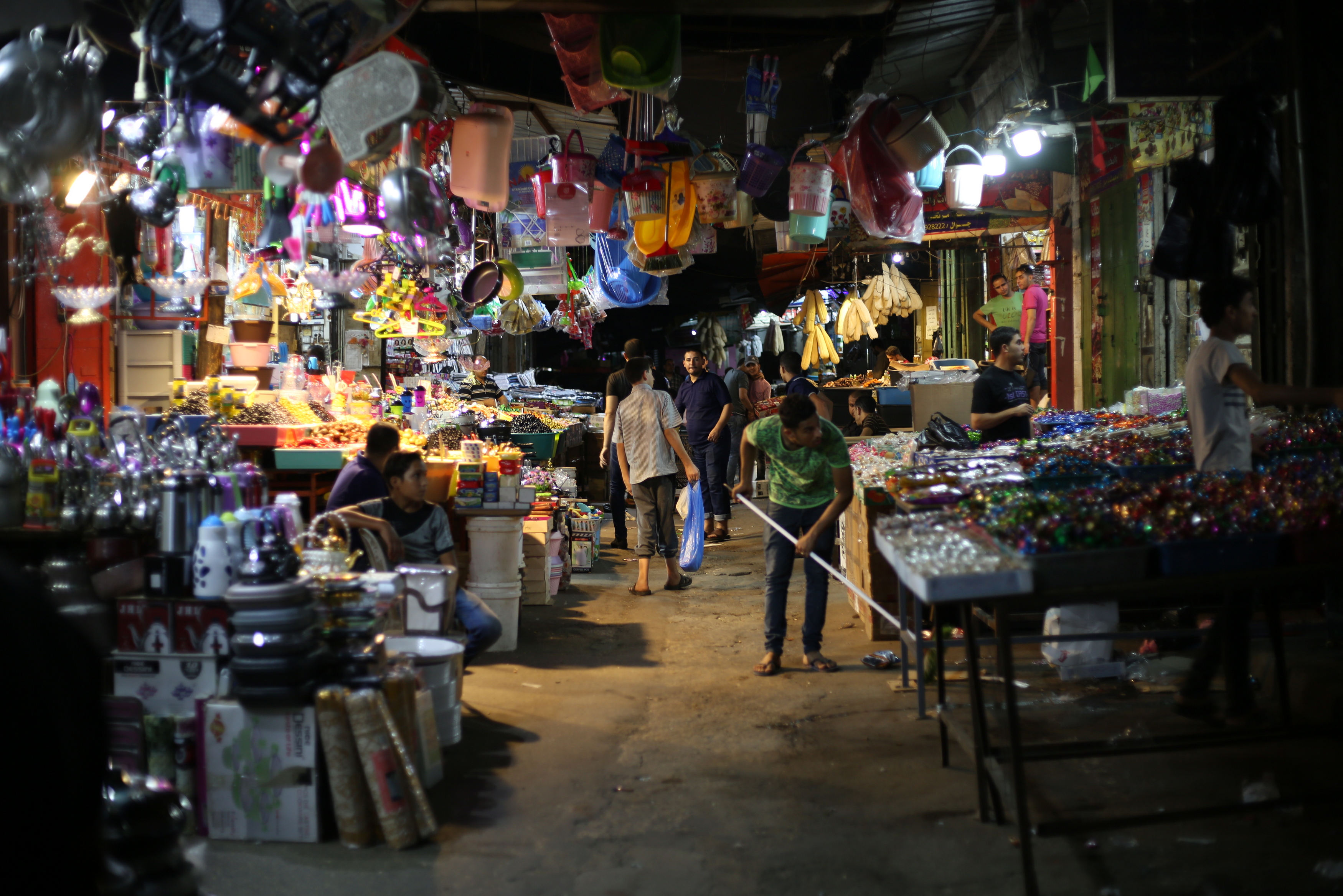  أجواء استقبال المواطنين في غزةلعيد الأضحى المبارك