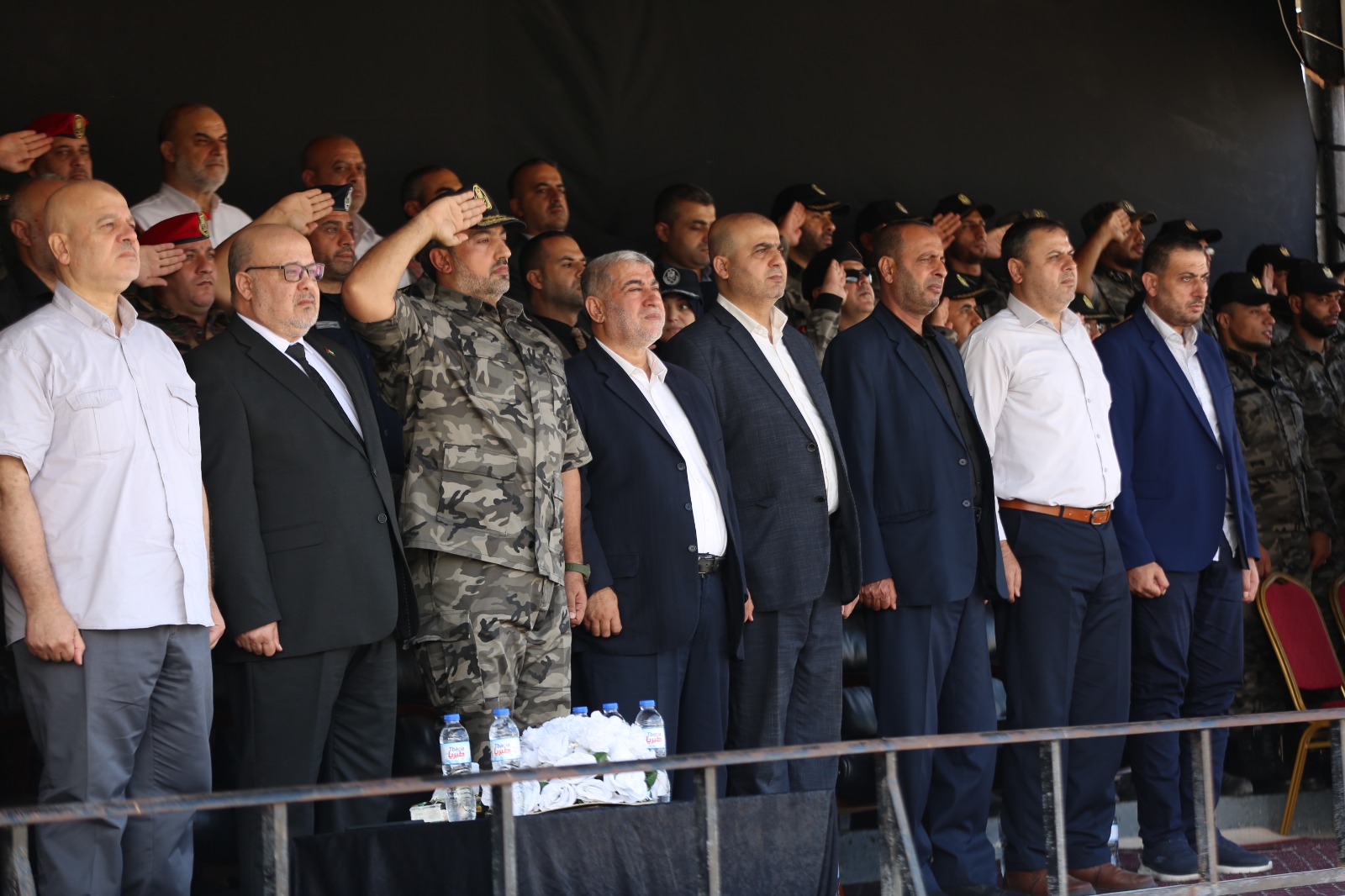 مديرية التدريب تُخرج عددًا من الدورات التدريبية فوج الشهيدين (عابد والعلاونة)