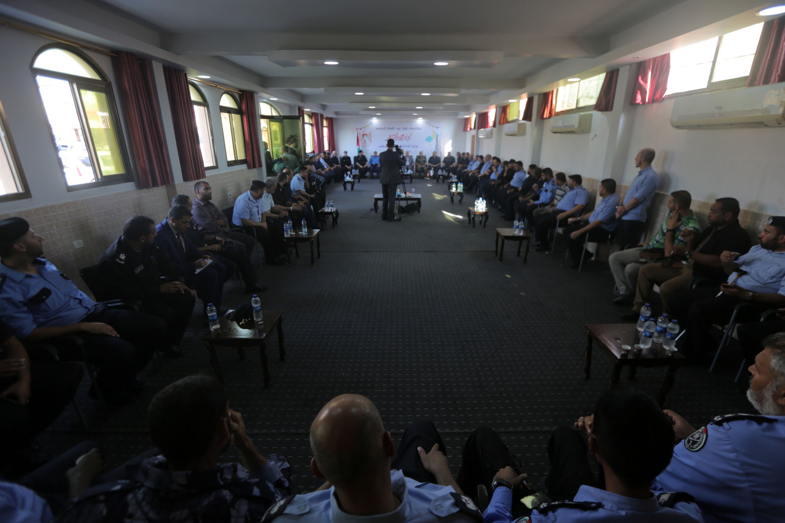 قيادة الداخلية تستقبل معايدة الأجهزة الأمنية والإدارات المركزية