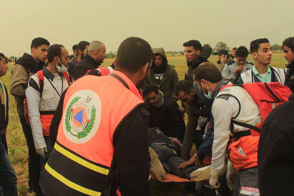 أجهزة الداخلية تُساند جماهير شعبنا المشاركة في مليونية الأرض والعودة