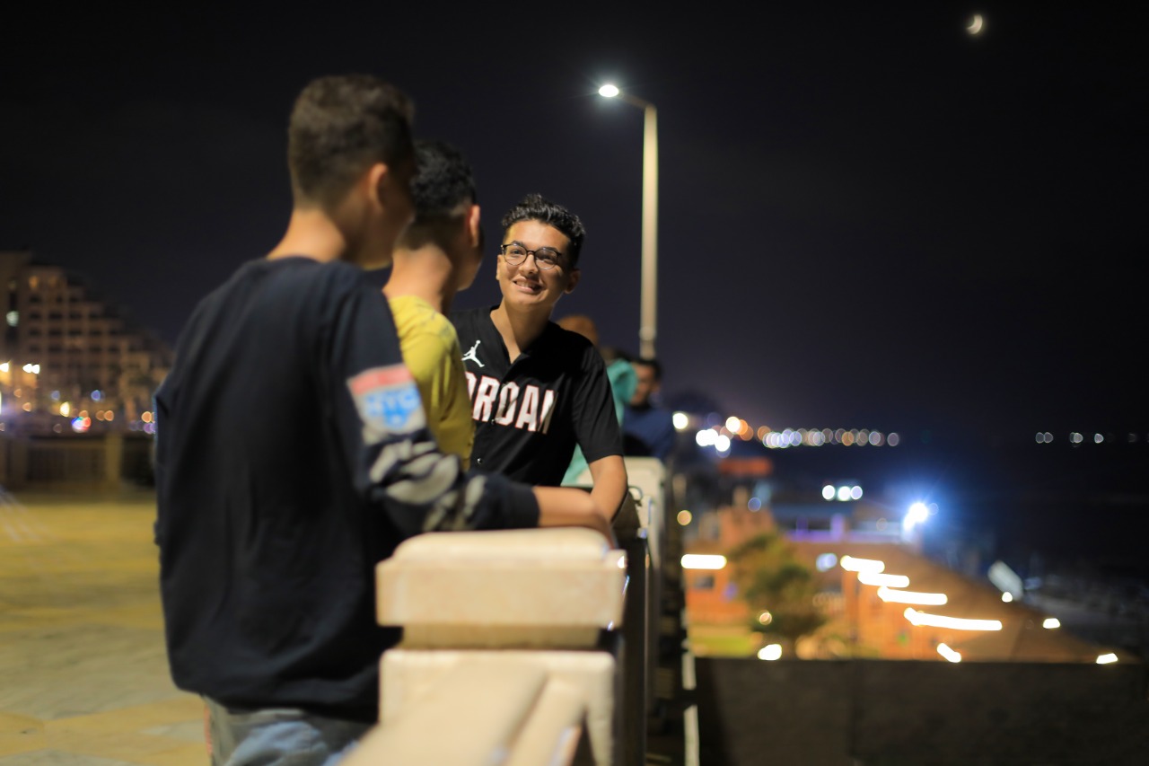 أجواء قضاء المواطنين في غزة الإجازة الأسبوعية مساء الجمعة 28 أكتوبر 2022