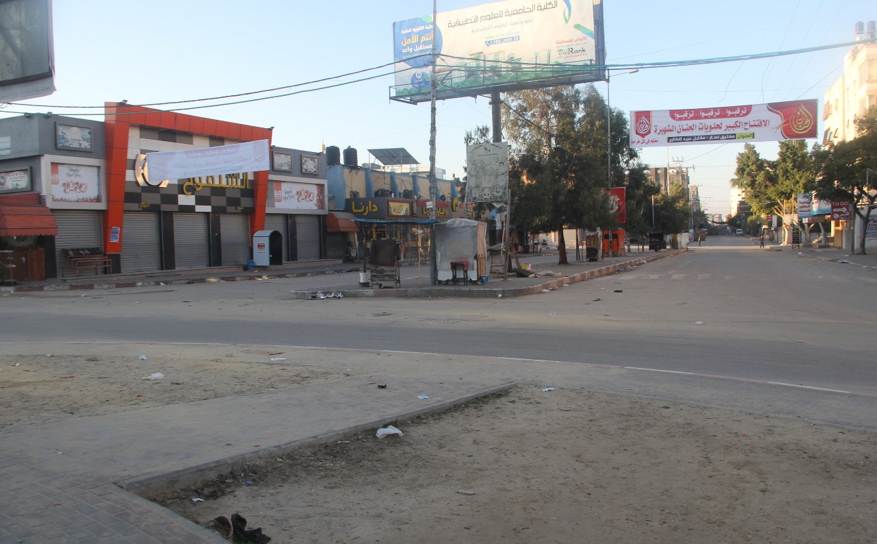 سريان الإغلاق الكامل بغزة الجمعة والسبت للأسبوع الثالث 