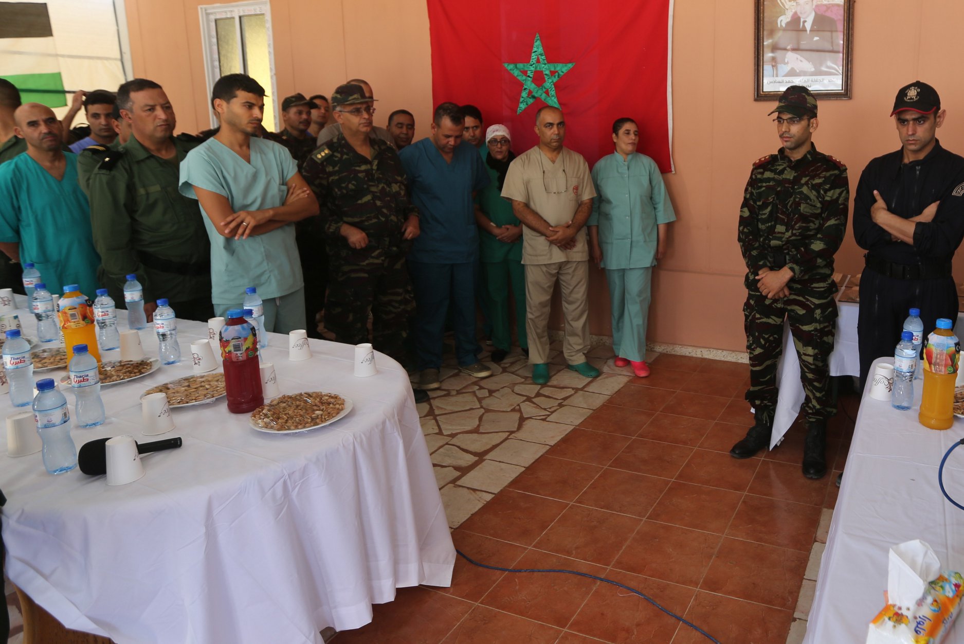 وزارة الداخلية تُكرم طاقم المستشفى الميداني المغربي