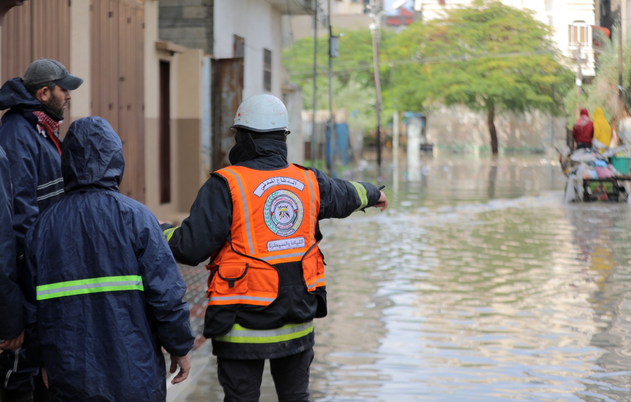 أجهزة الداخلية تساند المواطنين في ظل المنخفض الجوي