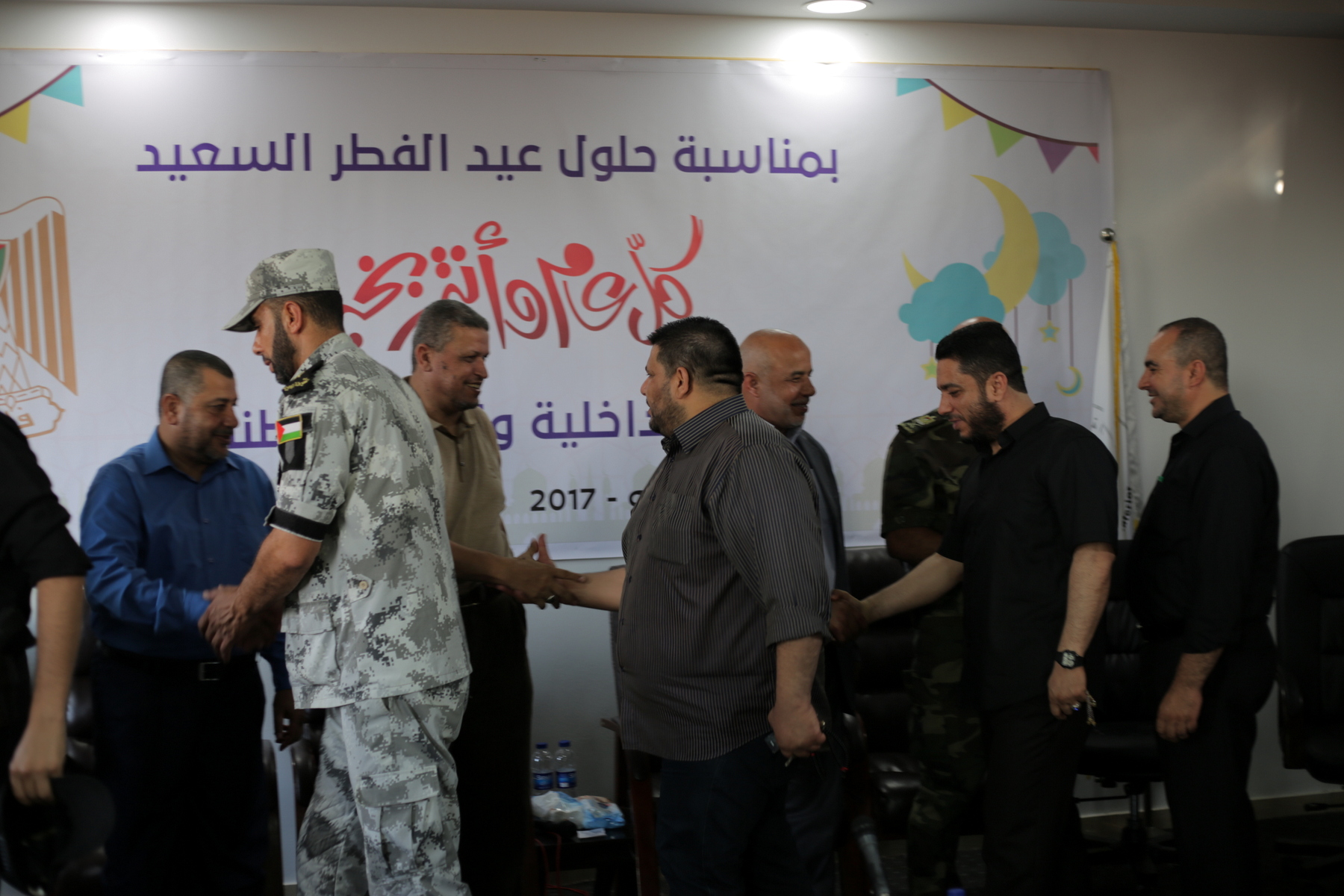 قيادة الداخلية تستقبل معايدة الأجهزة الأمنية والإدارات المركزية