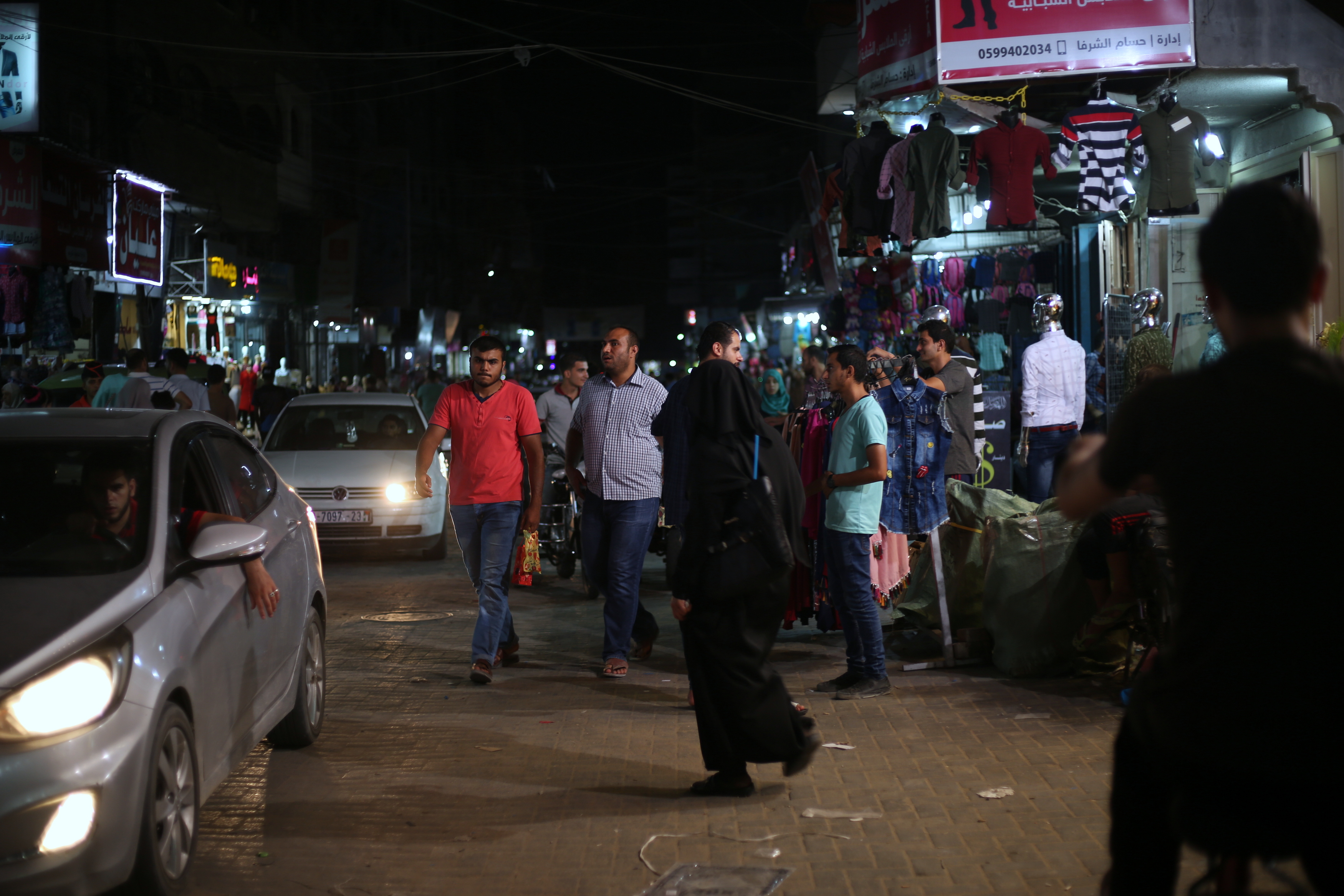  أجواء استقبال المواطنين في غزةلعيد الأضحى المبارك