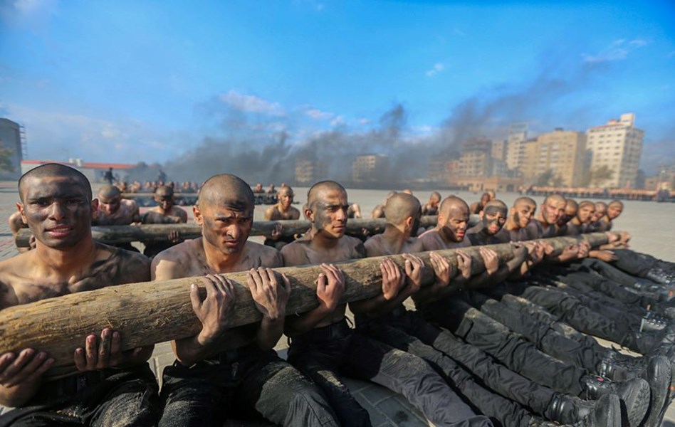 تدريبات "فتح الميدان" لدورة المستجدين الألف في مديرية التدريب