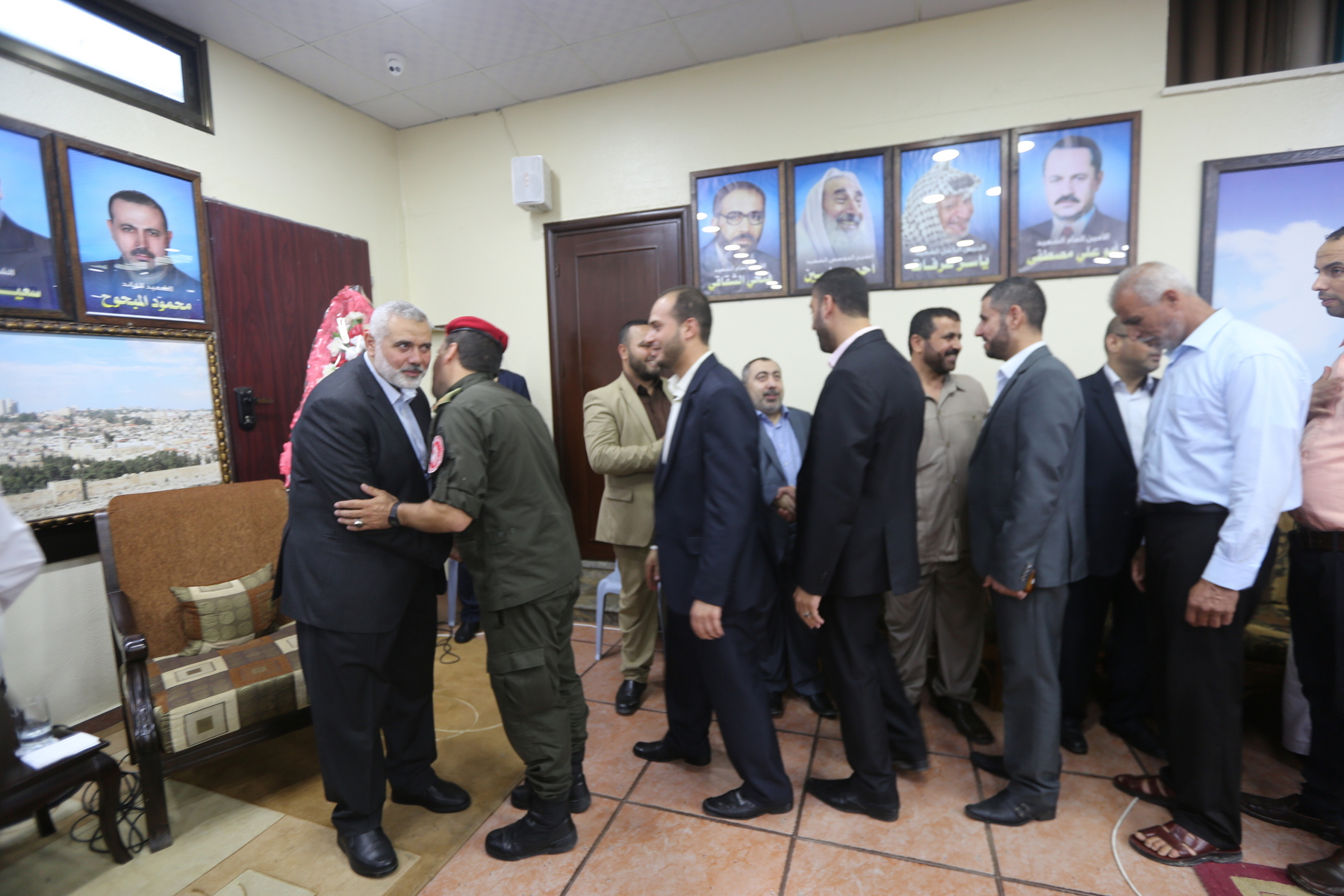 قيادة الداخلية تستقبل معايدة الأجهزة الأمنية والإدارات المركزية