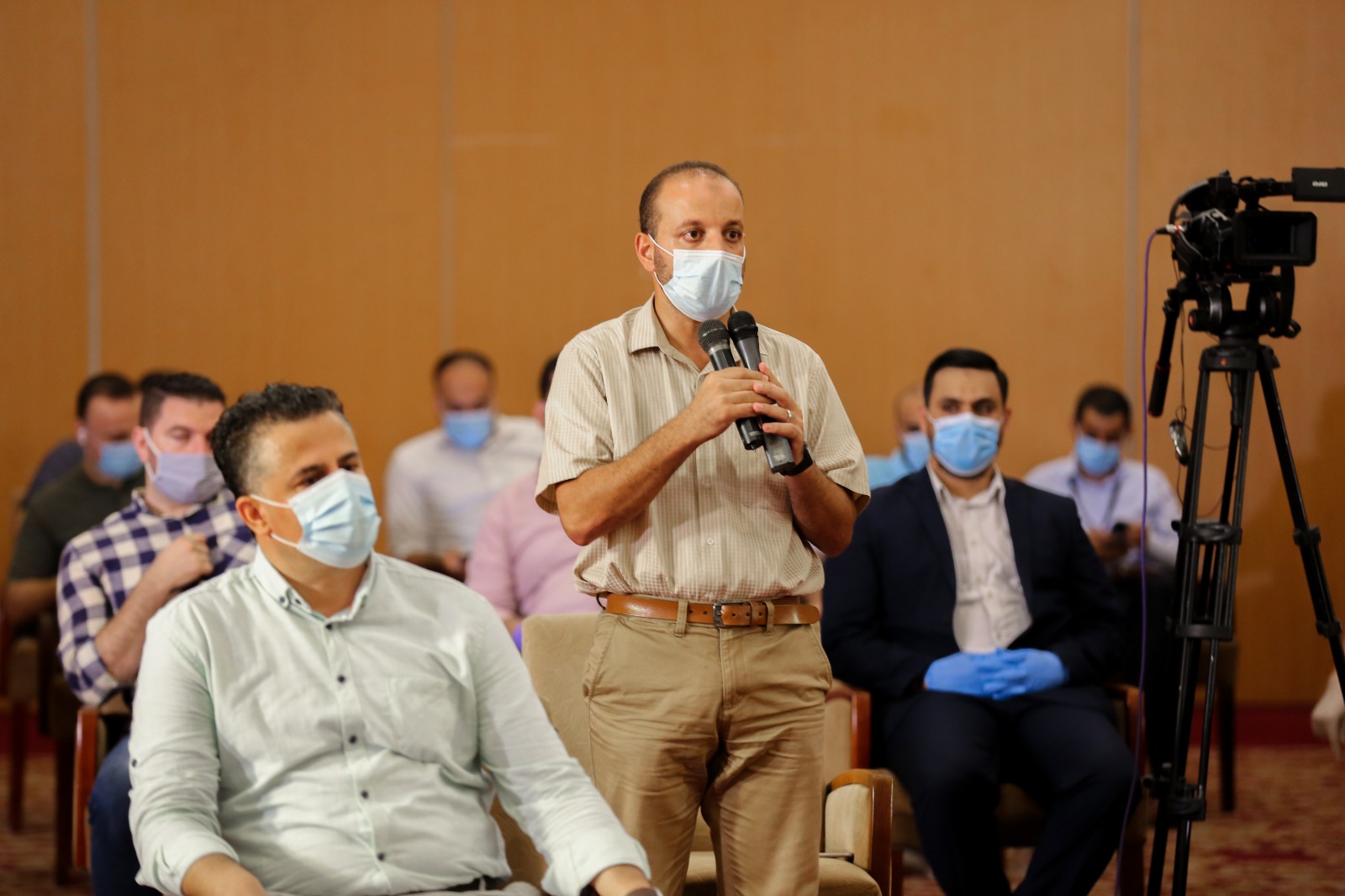 الندوة الصحفية للواء توفيق أبو نعيم حول إجراءات مواجهة كورونا