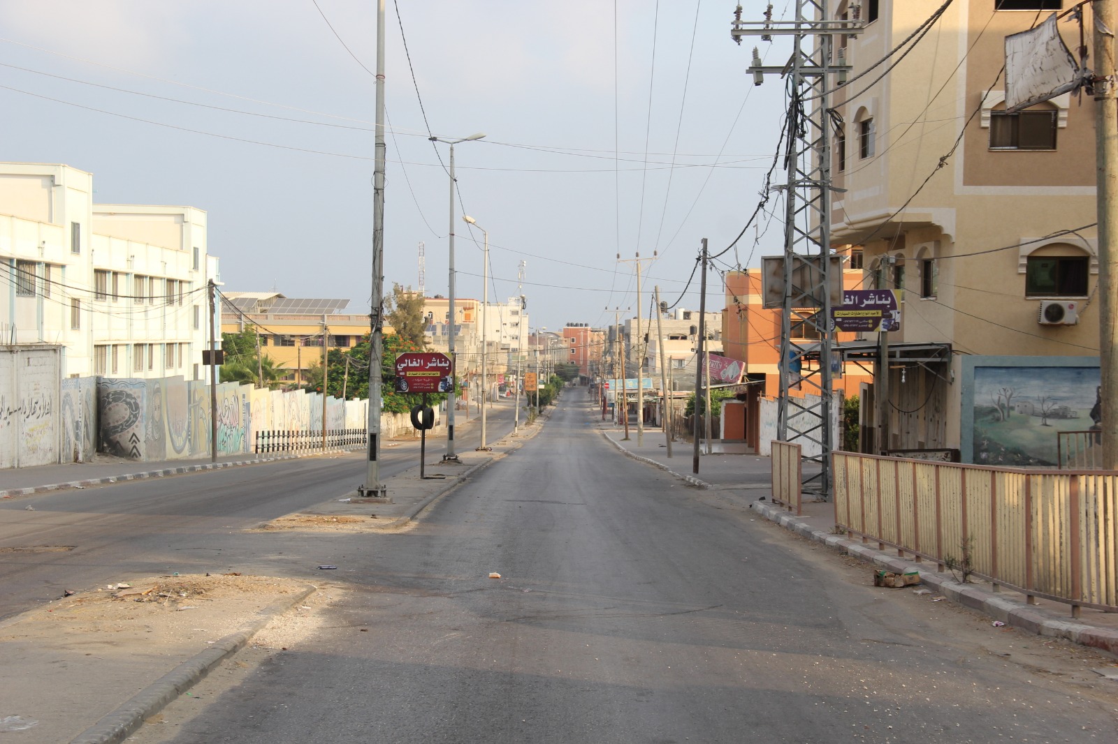 اليوم الخامس من حظر التجول في غزة لمواجهة "كورونا"