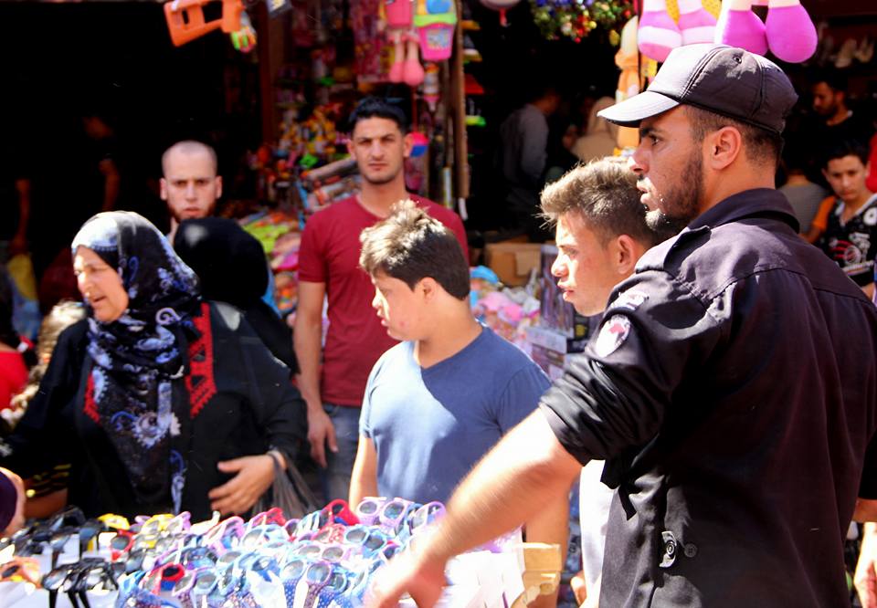  أجواء استقبال المواطنين في غزةلعيد الأضحى المبارك