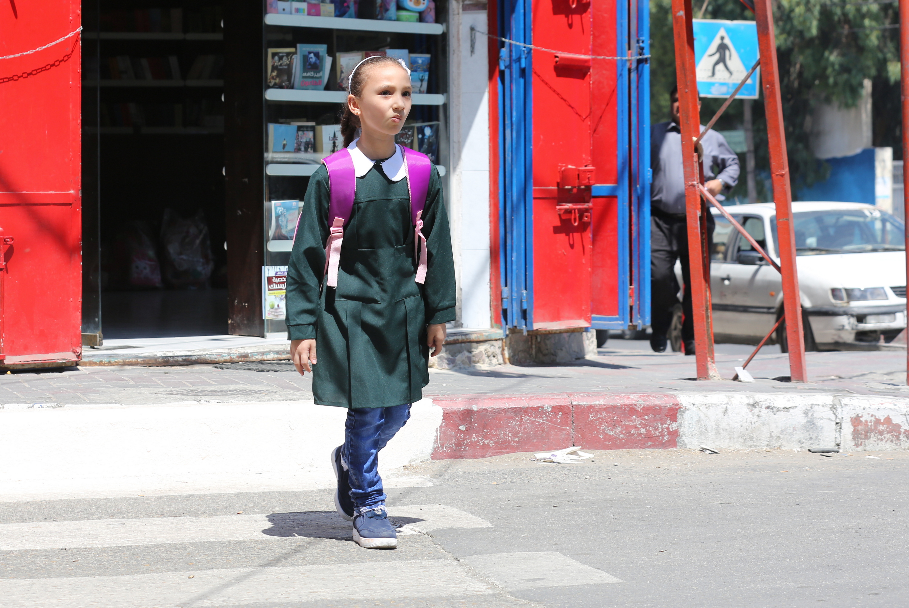 انتشار شرطة المرور مع بداية العام الدراسي الجديد