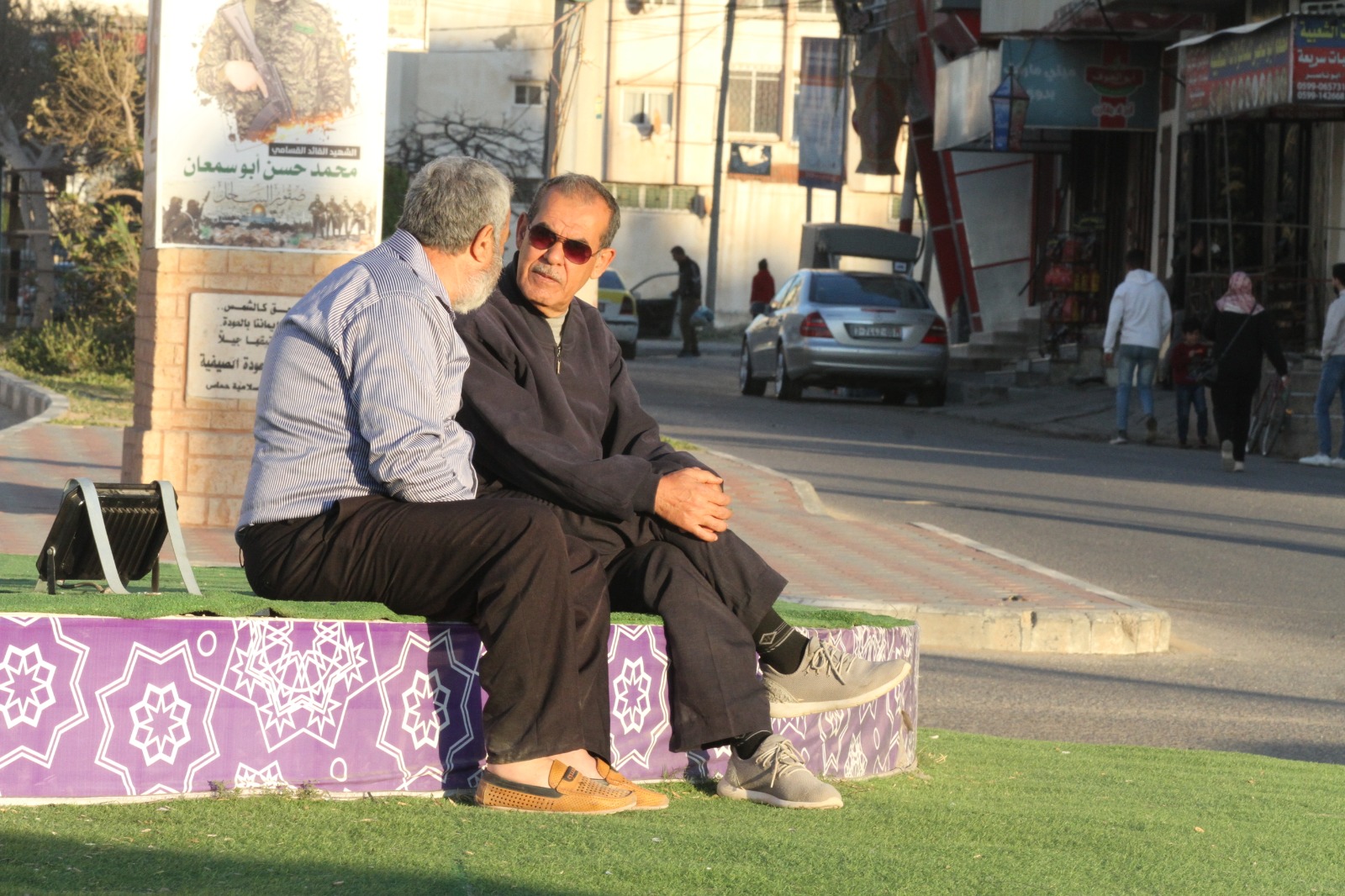 صور من الأجواء الرمضانية على ساحل مدينة غزة