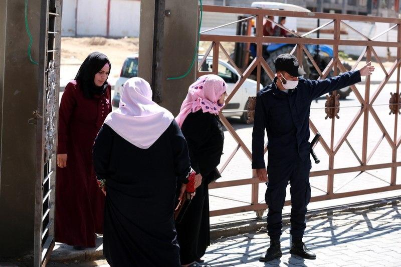 تأمين أجهزة وزارة الداخلية لمراكز الحجر الصحي الاحترازي في غزة