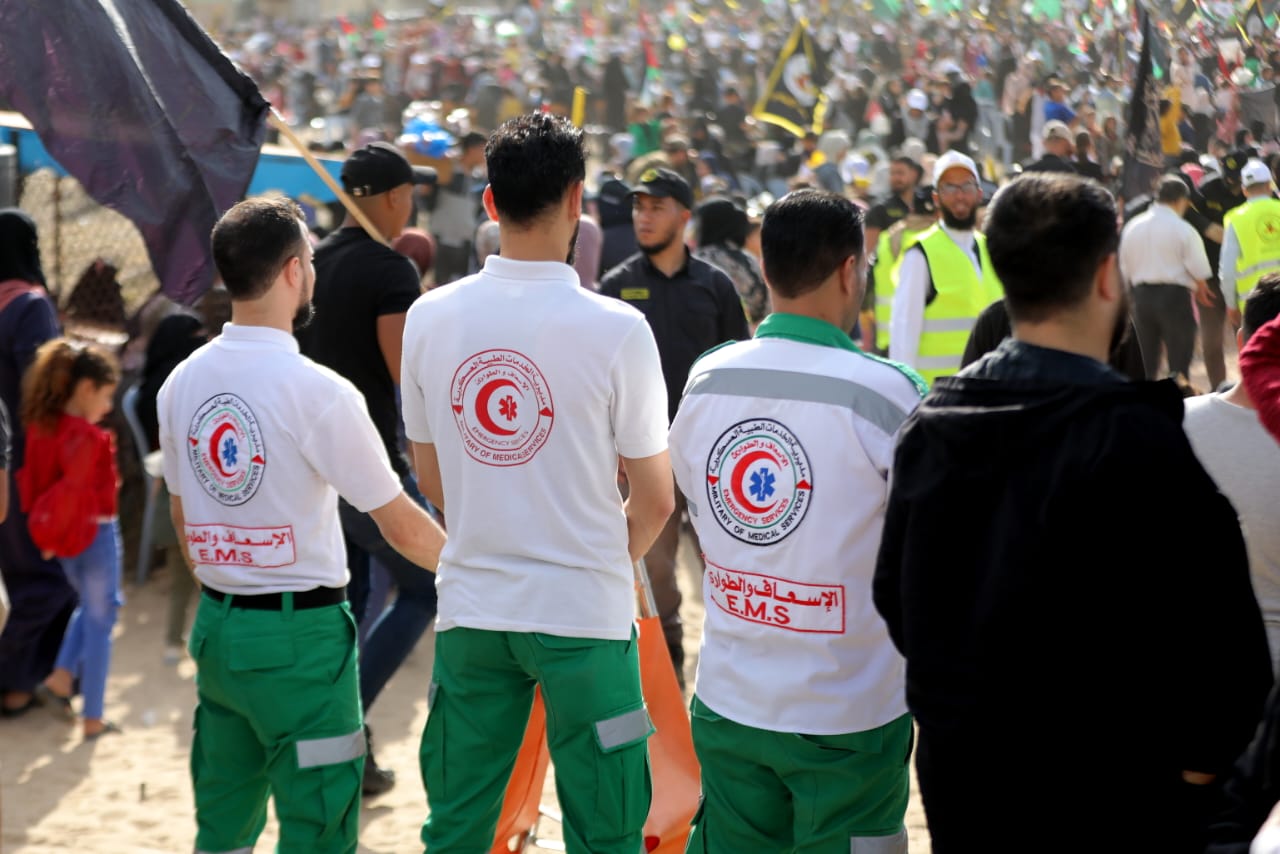 أجهزة الداخلية تُؤمن مهرجاناً لتأبين شهداء العدوان الإسرائيلي