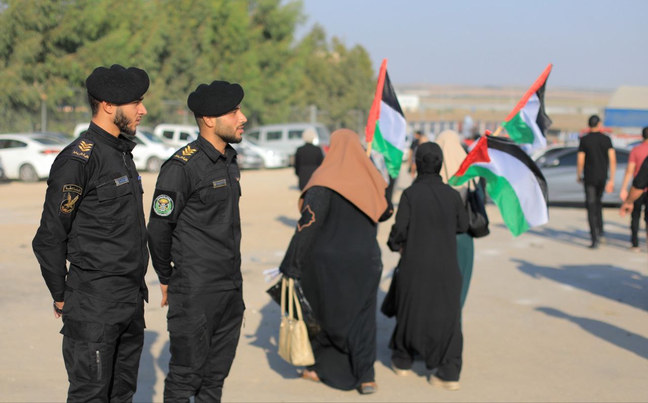 أجهزة "الداخلية" تُساند المشاركين في فعالية ذكرى "إحراق الأقصى" شرق غزة