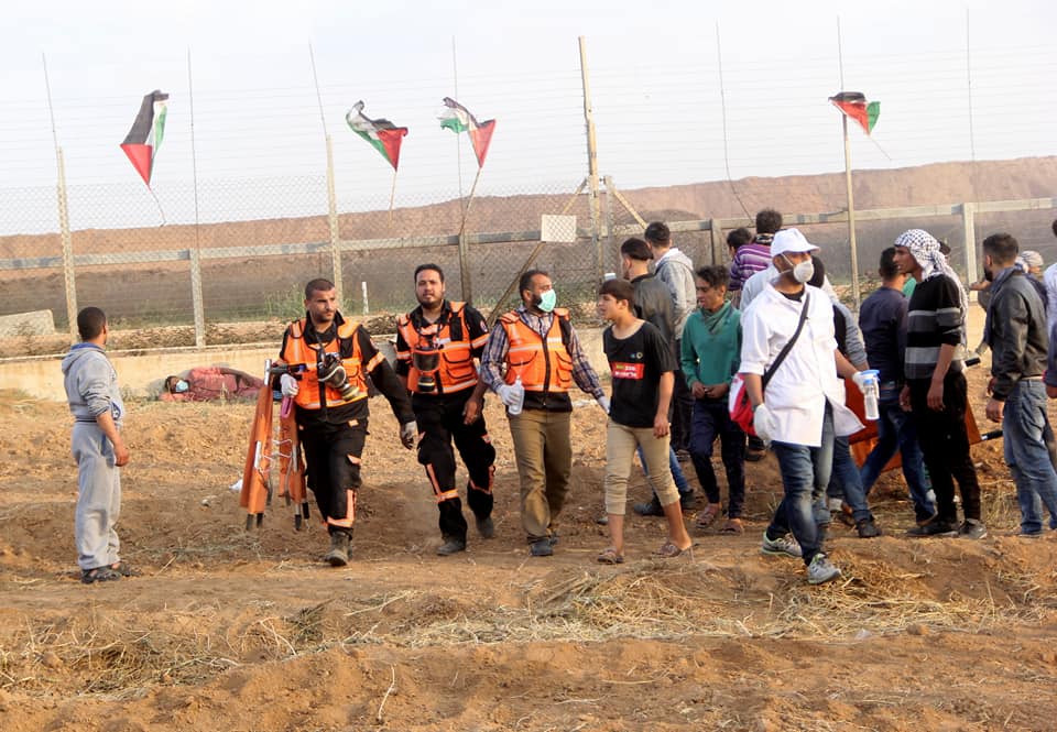 الداخلية في الميدان - الجمعة الخامسة من " مسيرات العودة الكبرى "