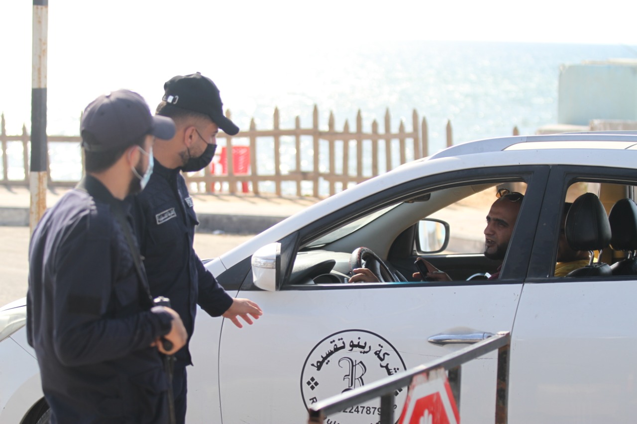 إعادة انتشار الأجهزة الشرطية والأمنية بمحافظات قطاع غزة