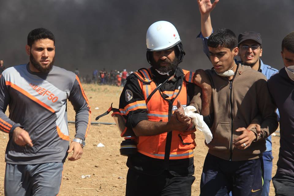 دعم وإسناد أجهزة الداخلية لجماهير مسيرة العودة في ذكرى النكبة