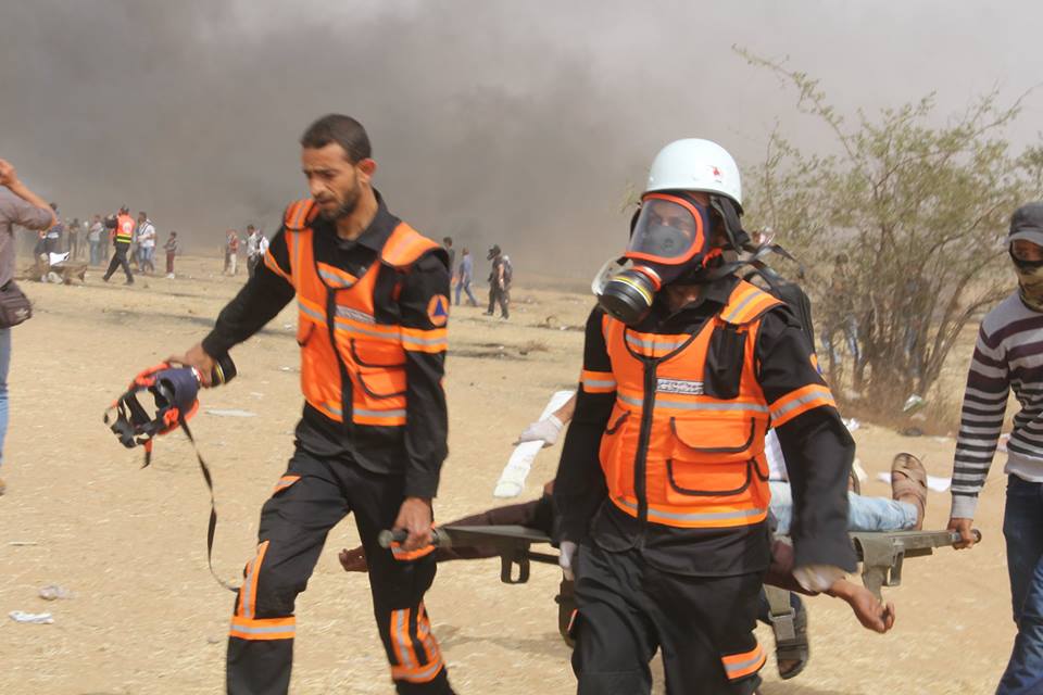 الداخلية في الميدان - الجمعة الرابعة من " مسيرات العودة الكبرى "