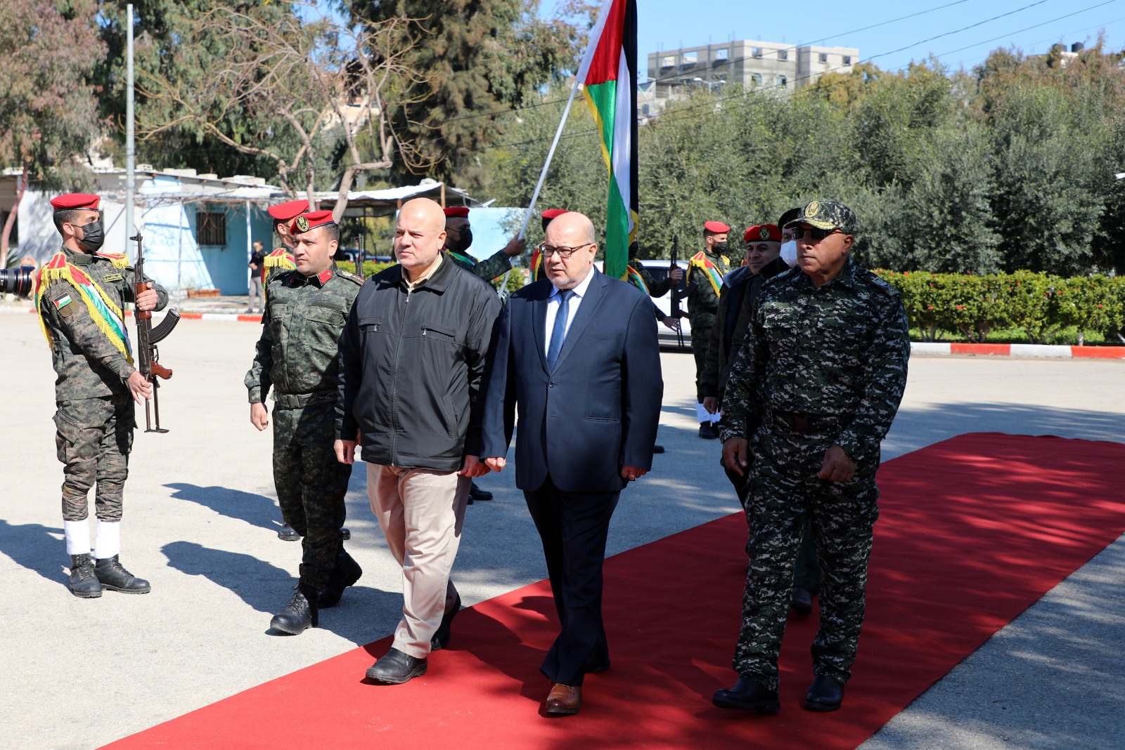 الشرطة العسكرية تنظم طابور أركان مركزي لمنتسبيها