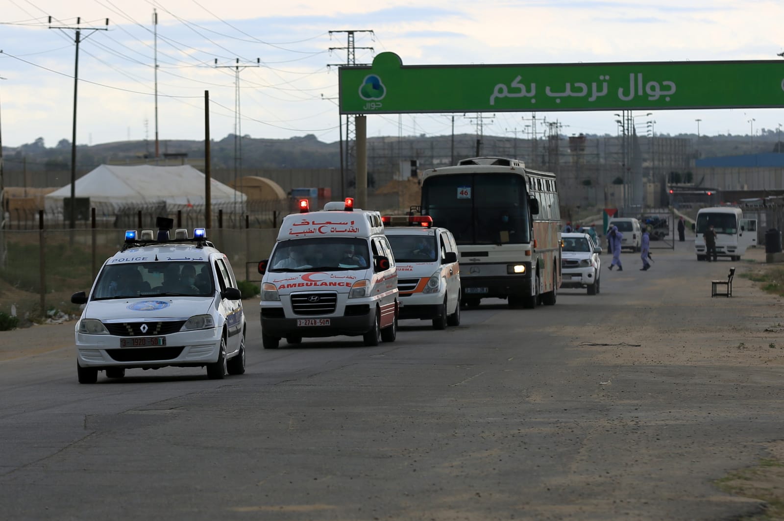 تسهيل وصول المواطنين العالقين من الأردن عبر حاجز بيت حانون