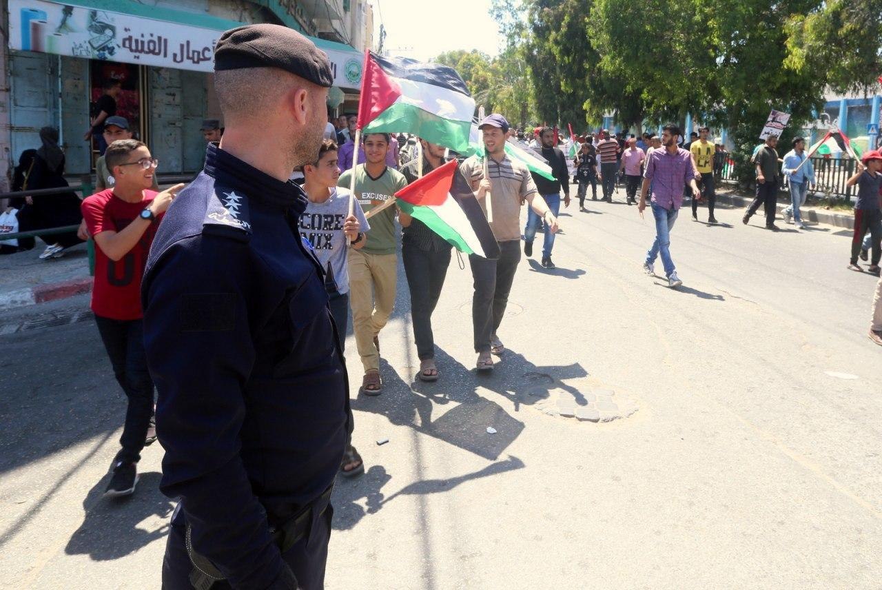 "الداخلية" تُؤمن الفعالية الوطنية الرافضة لـ "مخطط الضم" 