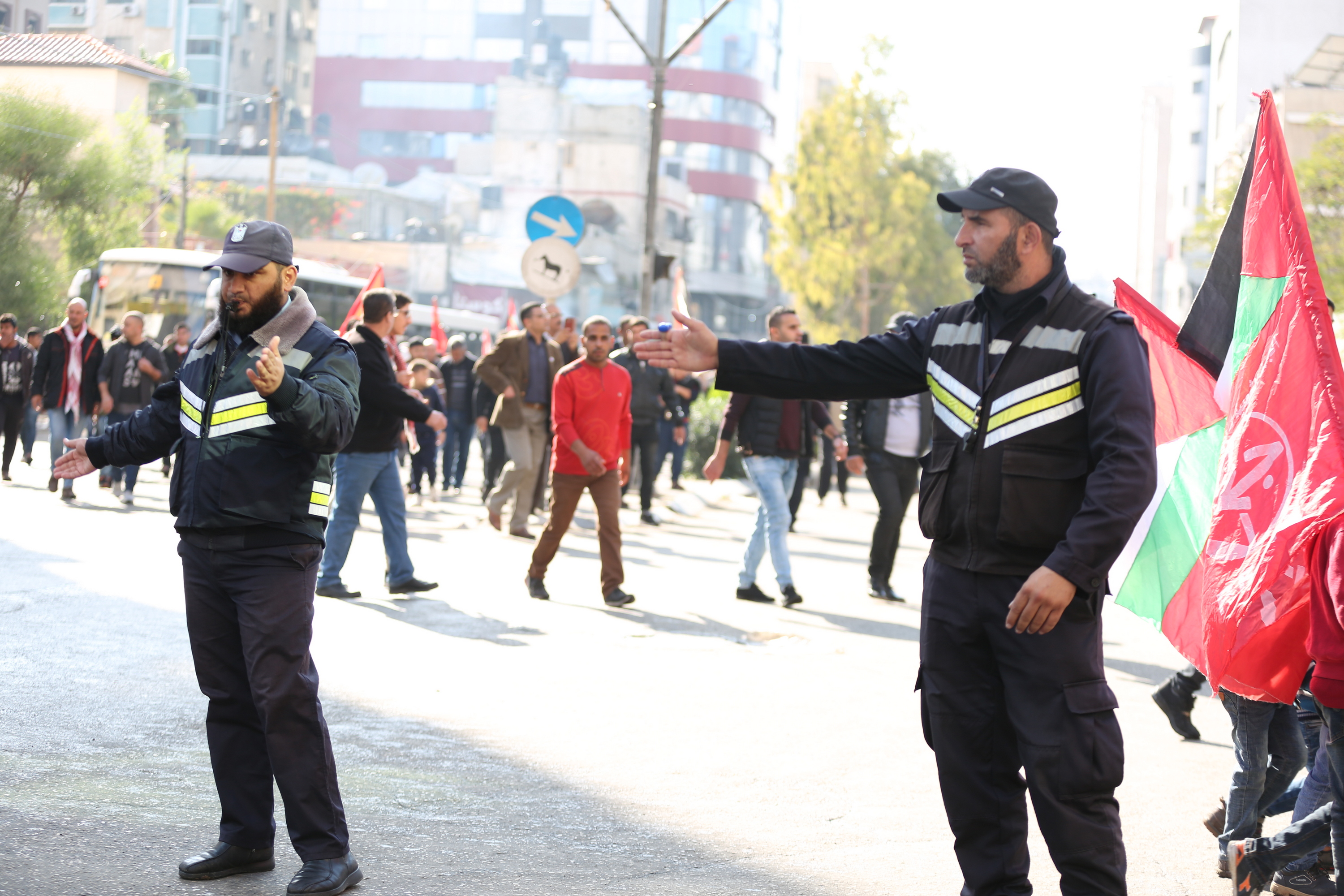 صور .. تأمين المهرجانات والفعاليات الكبرى في قطاع غزة