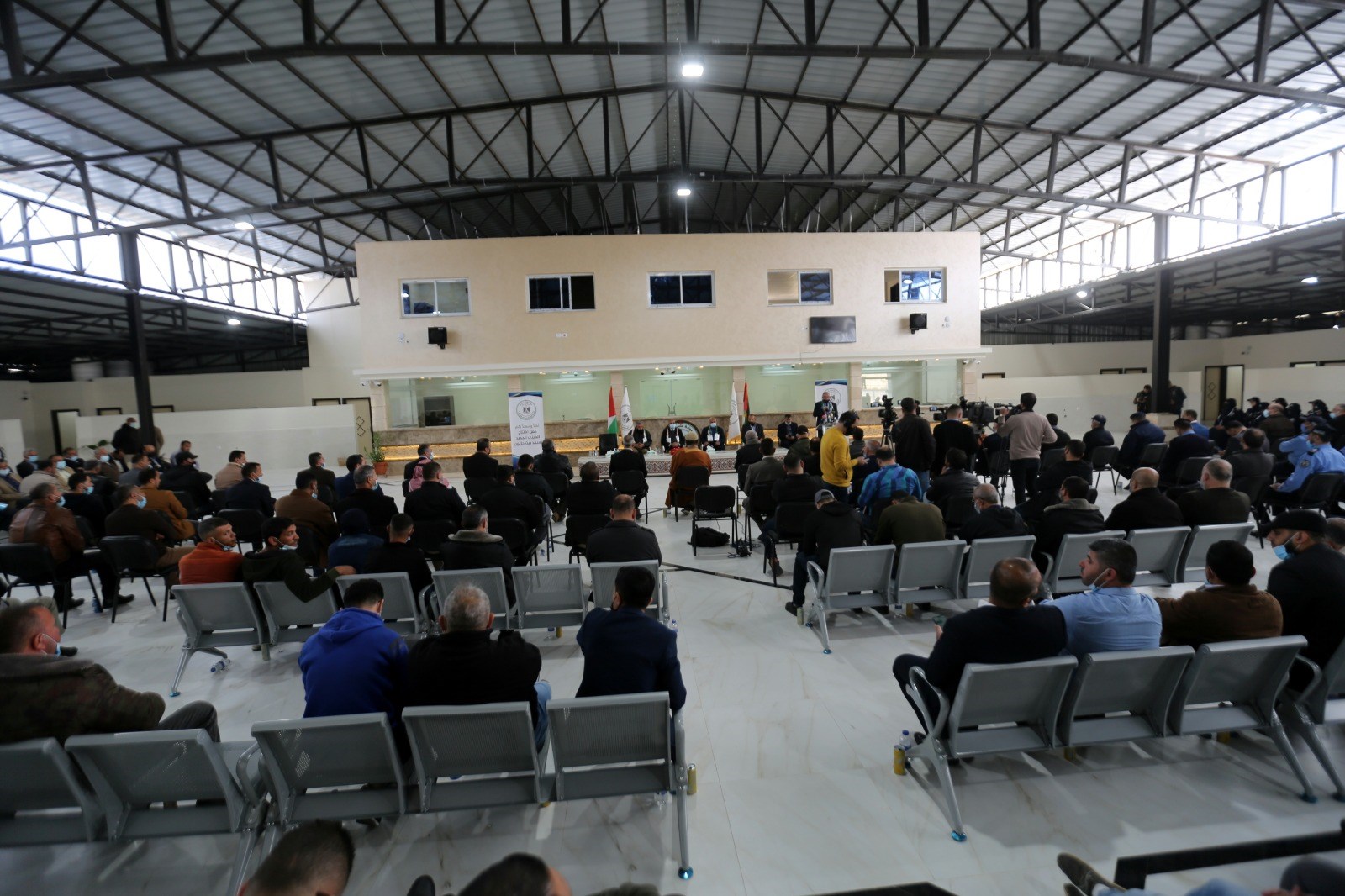 "هيئة المعابر" تفتتح صالة المسافرين الجديدة بمنفذ "بيت حانون"