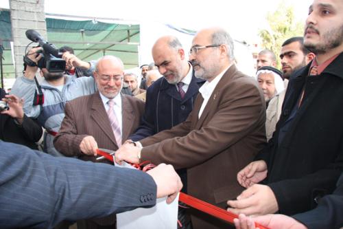 وزارة الداخلية تفتتح مكتب وزير الداخلية على انقاض 