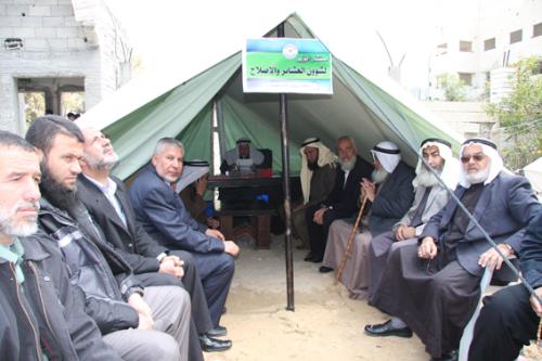 وزارة الداخلية تفتتح مكتب وزير الداخلية على انقاض 