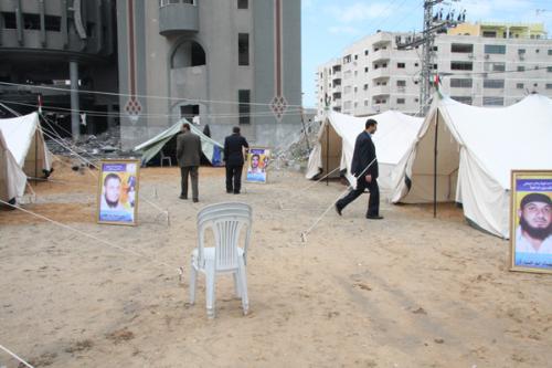 وزارة الداخلية تفتتح مكتب وزير الداخلية على انقاض 