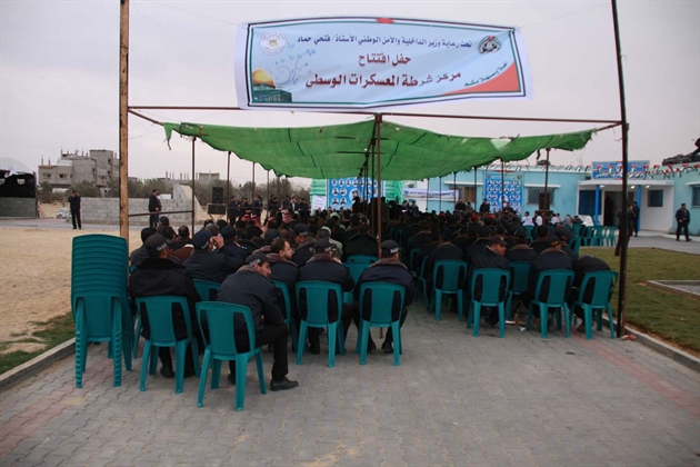 بالصور افتتاح مركز المعسكرات الوسطي 