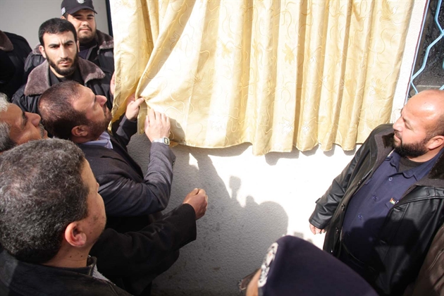 بالصور افتتاح مركز شرطه الزيتون  15-1-2011