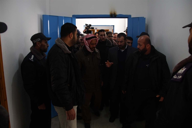 بالصور افتتاح مركز شرطه الزيتون  15-1-2011