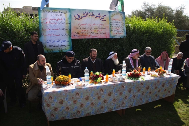 بالصور وزير الداخليه يفتتع مركز شرطه القراره ومركز