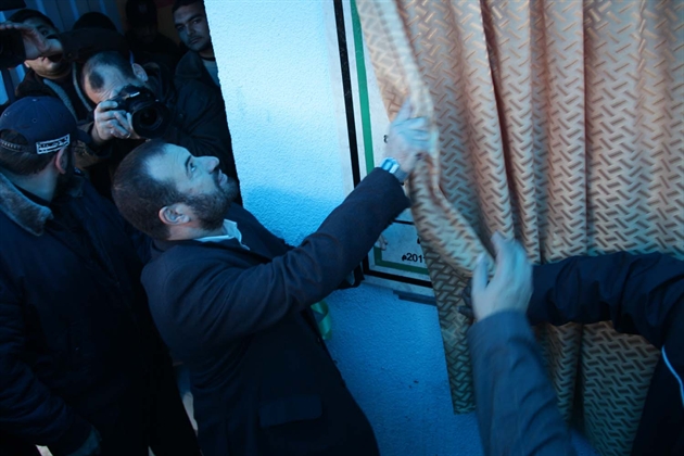 بالصور وزير الداخليه يفتتع مركز شرطه القراره ومركز