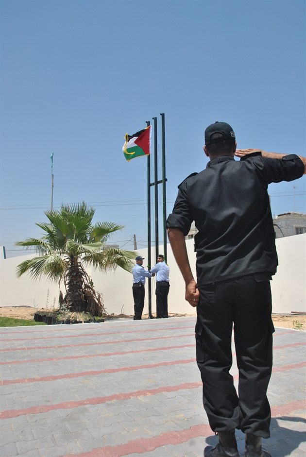 حفل افتتاح مركز شرطة محافظة رفح 29-6-2011