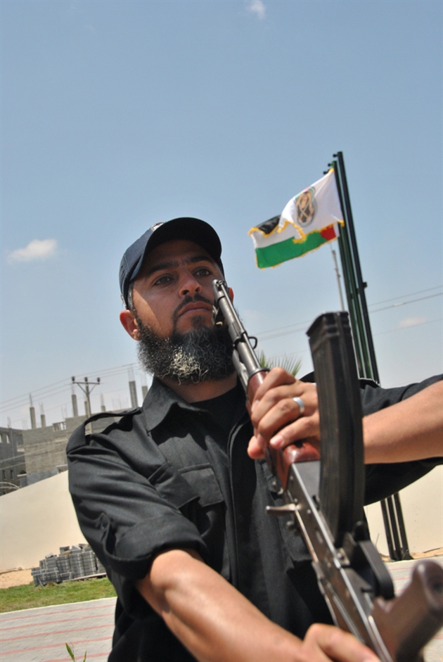 حفل افتتاح مركز شرطة محافظة رفح 29-6-2011