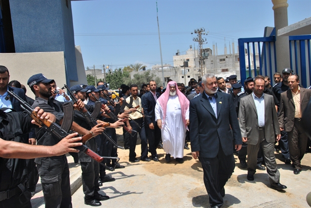 حفل افتتاح مركز شرطة محافظة رفح 29-6-2011