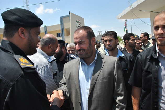 حفل افتتاح مركز شرطة محافظة رفح 29-6-2011