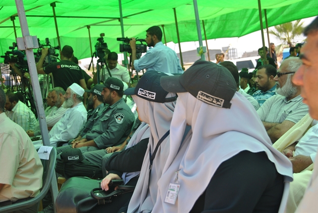 حفل افتتاح مركز شرطة محافظة رفح 29-6-2011