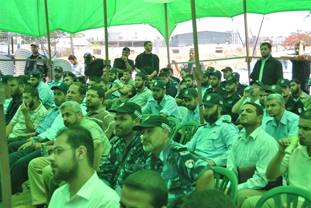 حفل افتتاح مركز شرطة محافظة رفح 29-6-2011