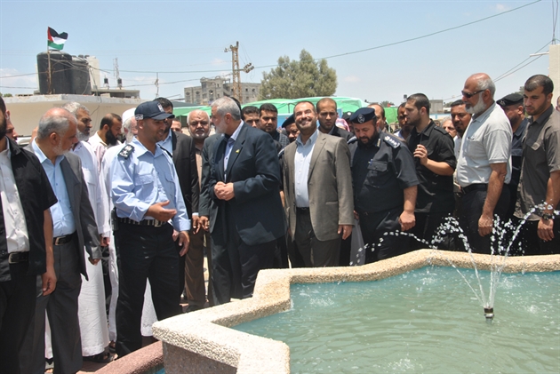 حفل افتتاح مركز شرطة محافظة رفح 29-6-2011