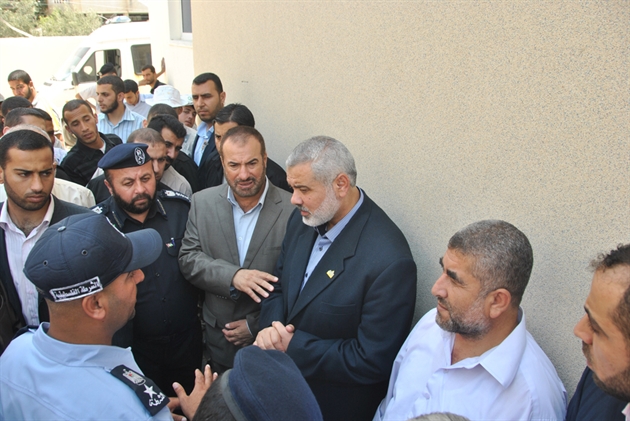 حفل افتتاح مركز شرطة محافظة رفح 29-6-2011