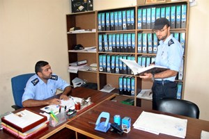 علاقات شرطة رفح تُنهي 57 قضية بيناير