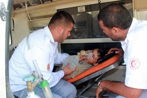  الخدمات الطبية تنشر 11 نقطة إسعاف على شاطئ غزة 