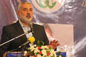 Haniyeh calls Egypt to hold Israel responsible for its 'crimes'